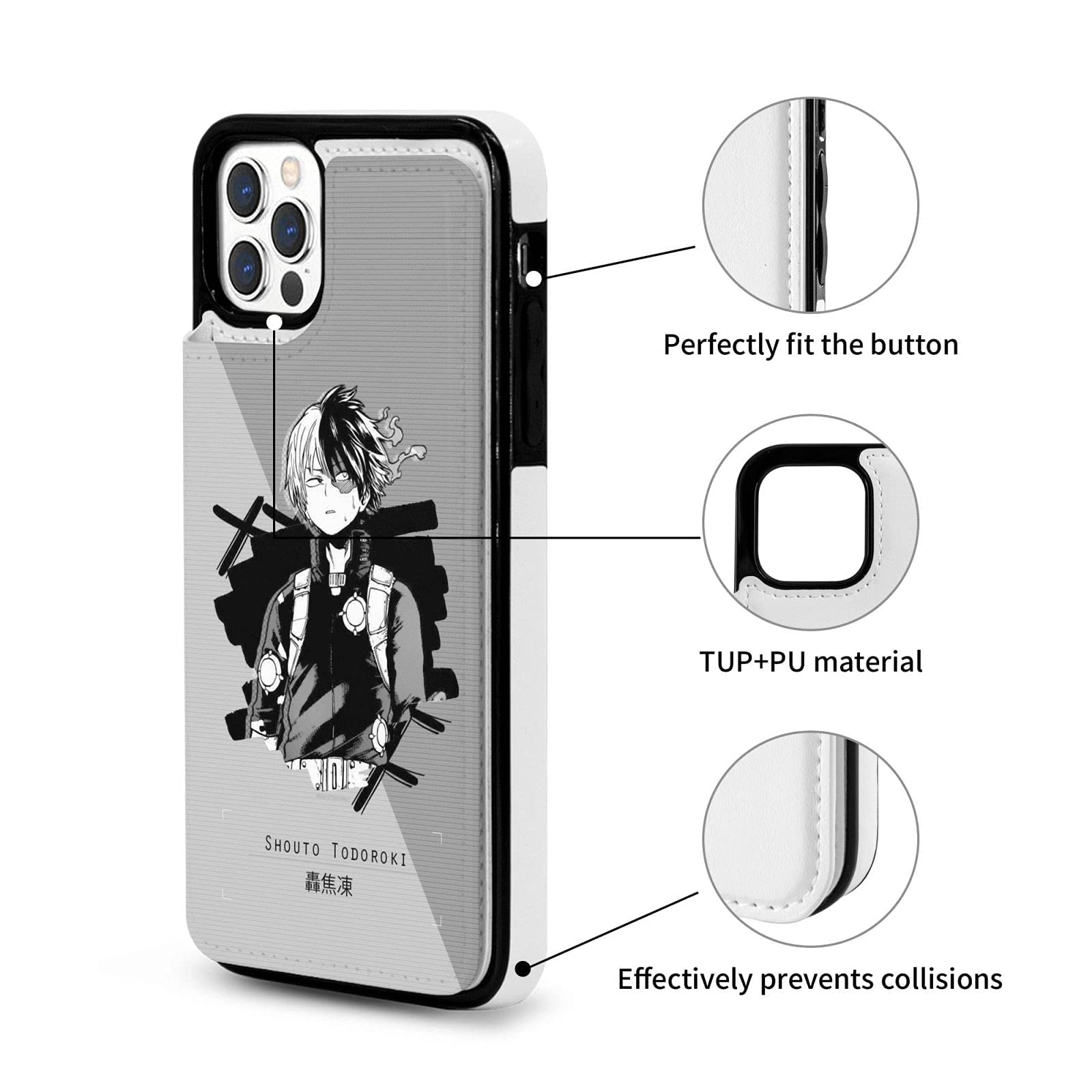 Amazon.co.jp: ヒロアカ 轟焦凍 iPhone 12 ケース/iPhone 12 Pro